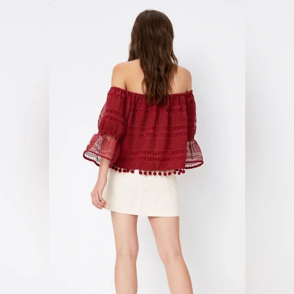 NWT Tularosa Alexa Top in Dusted Berry - Picture 4 of 6